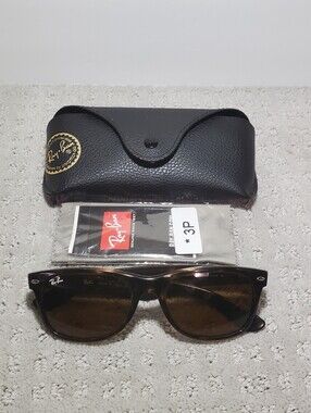 Ray-Ban New Wayfarer sunglasses tortoise-shell frame with brown gradient lenses